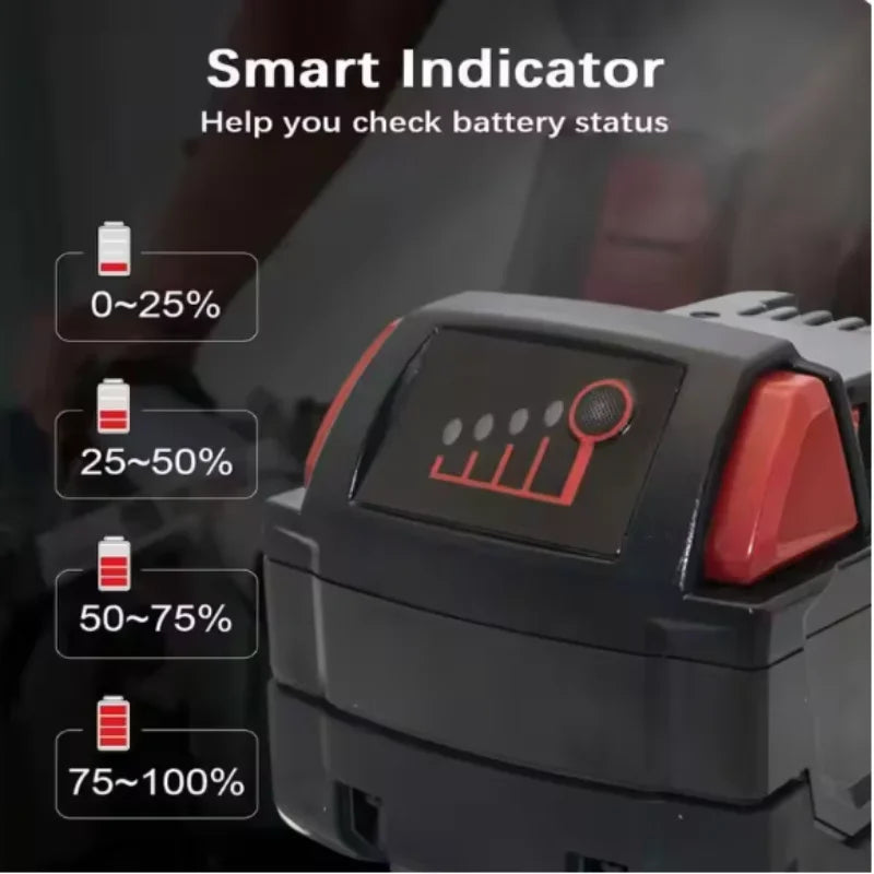 9.0Ah/12.0Ah/6.0A M18 18V Replacement For Milwaukee M18B5 XC Li-ion battery Charger, BR, 48-11-1815 2604-20 48-11-1850 charger