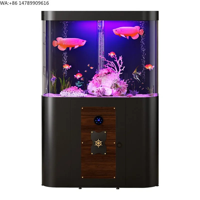 All-in-One AquariumFactory-direct Wholesale Large-capacity Explosion-proof Design Filter-equipped Acrylic Fish TankFish TankSelf