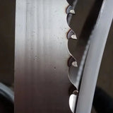 Woodworking alloy band saw blades TCT carbide tip for cutting hardwood for horizontal and vertical band saw machine