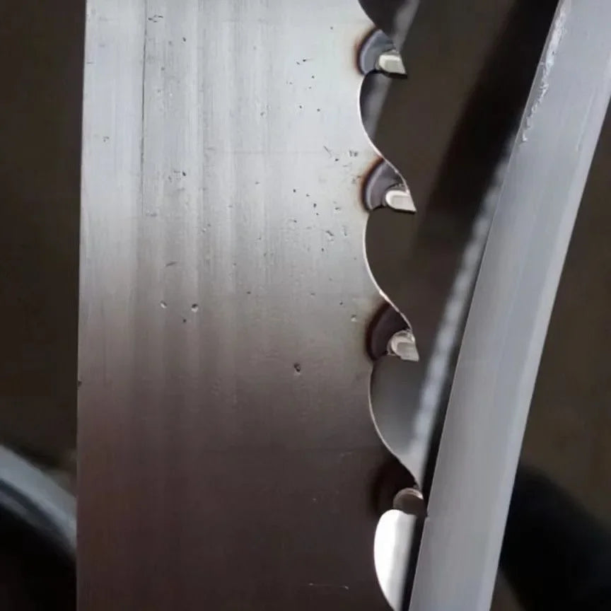 Woodworking alloy band saw blades TCT carbide tip for cutting hardwood for horizontal and vertical band saw machine