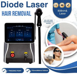 HOT Portable 4000W Diode Laser 10 Laser Bars 755NM 808NM 1064NM Wavelength Freezing Point Painless Permanent Hair Removal
