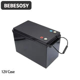 Case 12V 280AH DIY Battery Case Portable Battery Box 230AH 4S Optional 200A BMS 2A Active Balance TFT LCD Tape Bolt For RV