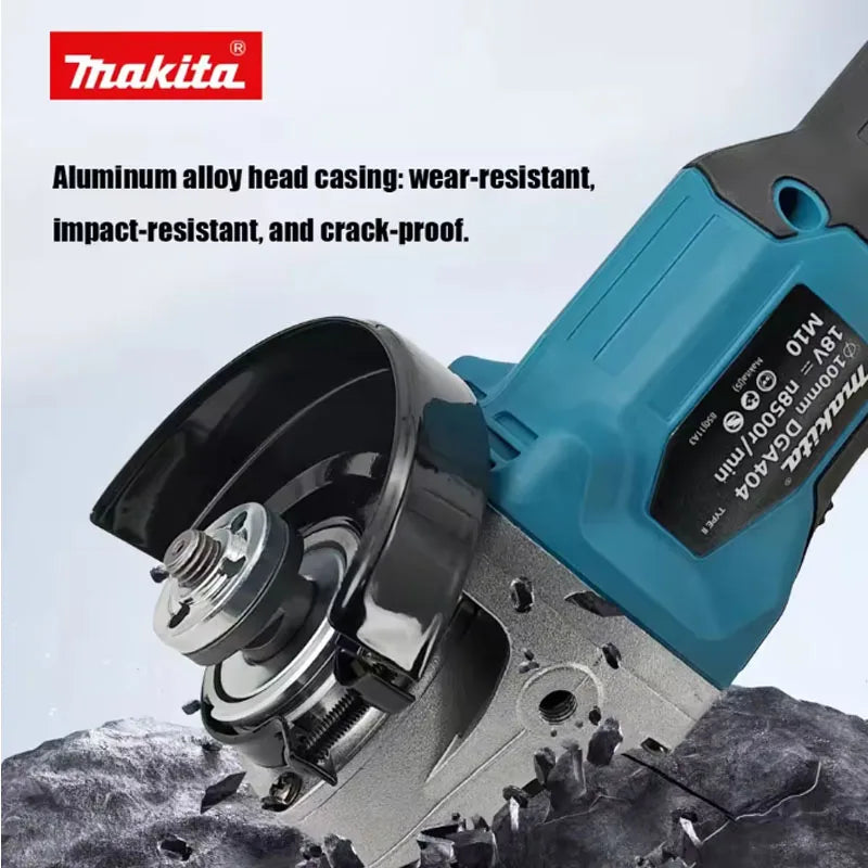 2026 Makita DTD173/DGA404 18V Brushless Cordless Impact Driver & Angle Grinder Rechargeable Power Tool Set