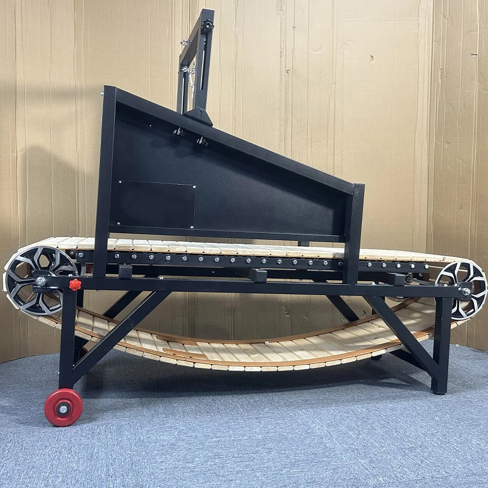 Fashionable Wood and Aluminium Pet Training Supplies-Dog Treadmill Walking Machine with Hand Brake for Effective Animal Training