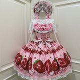 Original design Lolita dress cute jsk suspender dress women's summer long dresses for women