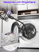 Cordless Vacuum Cleaner, 55Kpa/500W/45min 10 in 1 Powerful Stick Lightweight Vacuum Cleaner for Home Pet Hair/Hard Floor/Carpet