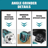 Makita DGA504 18V Brushless Lithium Electric Angle Grinder High Power Rechargeable Polishing & Cutting Machine