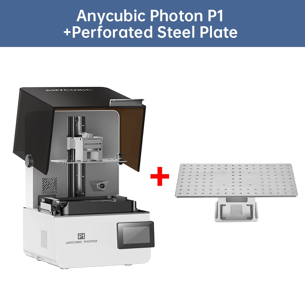 ANYCUBIC Photon P1 Resin 3D Printer High Precision LCD Screen Support Dual-Color Dual-Material Advanced Printing For Professiona