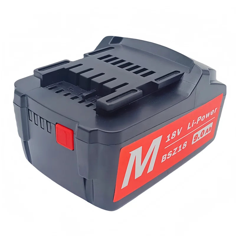 18V 3.0Ah 6.0Ah 9.0Ah Battery for Metabo Cordless Power Tool Replace for Metabo 18V 625592000 625591000 Backup Batteries