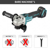 Makita DGA504 18V Brushless Lithium Electric Angle Grinder High Power Rechargeable Polishing & Cutting Machine