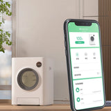 Safety Smart Self Cleaning Automatic Cat Litter Box Toilet APP Control Intelligent Cat Litter Toilet