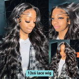 Body Wave Human Hair Wigs 13x6 Hd Lace Frontal Wigs Pre Cut 5X5 Glueless Wig 30 40 Inch For Women Preplucked 13x4 Lace Front Wig