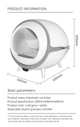Cat  Boxes House Self-cleaning Auto Cats Box Machine Self Cleaning Smart Automatic Cat Box