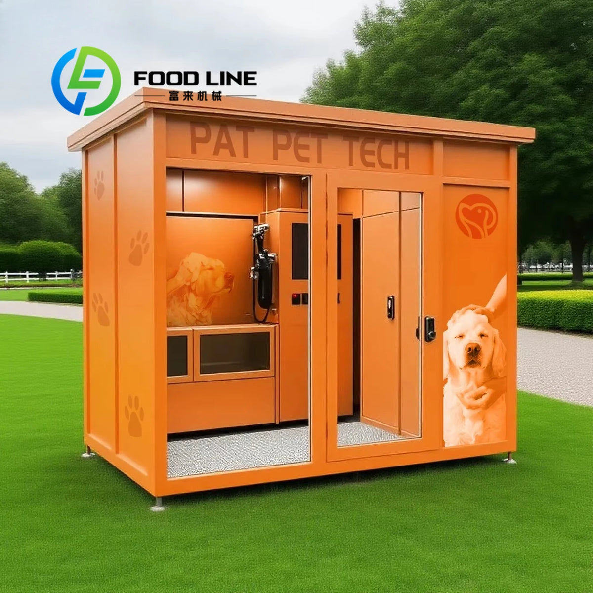 Customize Dog Washing Machine Self-Service Pet Wash Vending Machine For Convenient Grooming Experience