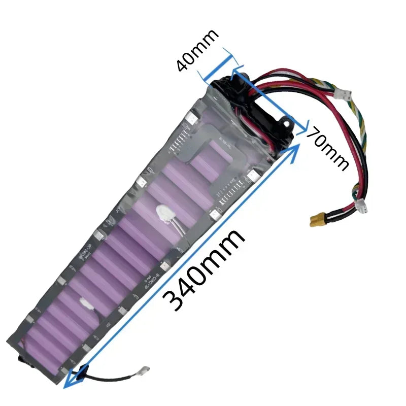 For Xiaomi M356 electric scooter dedicated lithium battery pack 10500mAh, with waterproof Bluetooth communication 10S3P 36V