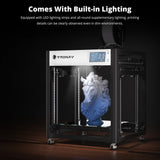 VEHO 600 PRO-V3 3D Printer Huge Printing Size 600*600*600mm Auto leveling CoreXY Structure Direct Extruder 3d Printer Kits