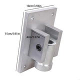 Durability Slanted Drill Ceiling Plate For Poles Dance Aluminum Cold Rolled Steel
