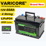 VariCore 12.8V/24v 360Ah 340Ah 180Ah 120AH 100Ah LiFePO4 Battery 25.6v 12V Lithium Iron Phosphate for RV Touring Car Solar Wind