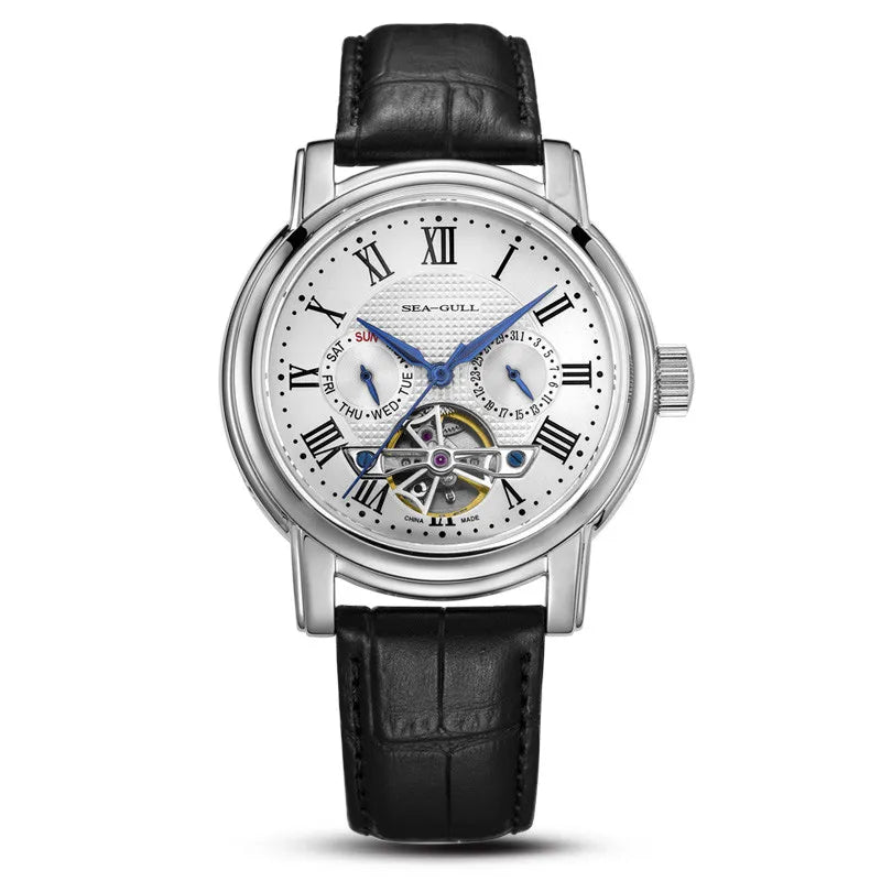 SEAGULL Luxury Watch Business Waterproof Male Clock Date Stainless Steel Mechanical Watch Men Watch Reloj Hombre 2026 D819.622