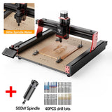 Twotrees 3-Axis/4-Axis CNC Router Milling Cutting Machine TTC450 PRO  Jewelry Engraver For Wood Acrylic PCB PVC MDF Metal