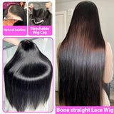 Wear And Go 5x5 Straight Glueless Wig 100% Human Hair Wig 13x6 Lace Front Human Hair Wig Brazilian 13x4 Lace Front Closure Wigs For Black Women Preplucked