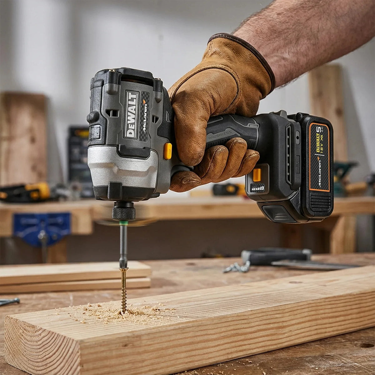 DEWALT McLaren F1 Team Limited Edition DCF85M 18V XR Brushless Impact Driver Electric Cordless Screwdrivers Power Tools