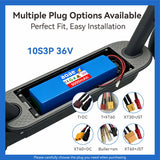 36V Electric Scooter Battery 9.0Ah 18650 Grade-A Cells 10S3P 500W-1000W Built-in BMS XT30 JST Long Range Safe & Durable