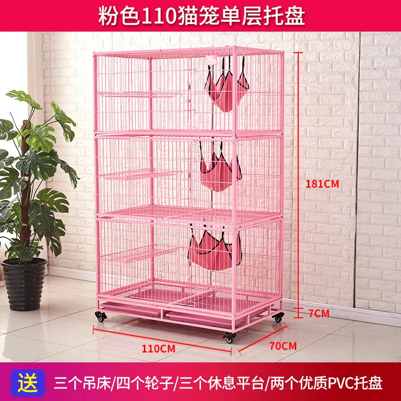 Cat cage Pet foster cage Inpatient cage Isolation cage Multi-layer cat cage Display cage