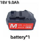 18V 3.0Ah 6.0Ah 9.0Ah Battery for Metabo Cordless Power Tool Replace for Metabo 18V 625592000 625591000 Backup Batteries