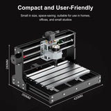 Twotrees TTC3018 CNC Engraver Machine GRBL Control Milling Router DIY Cutting 3-axis PCB PVC Mini Wood Engraving Machine