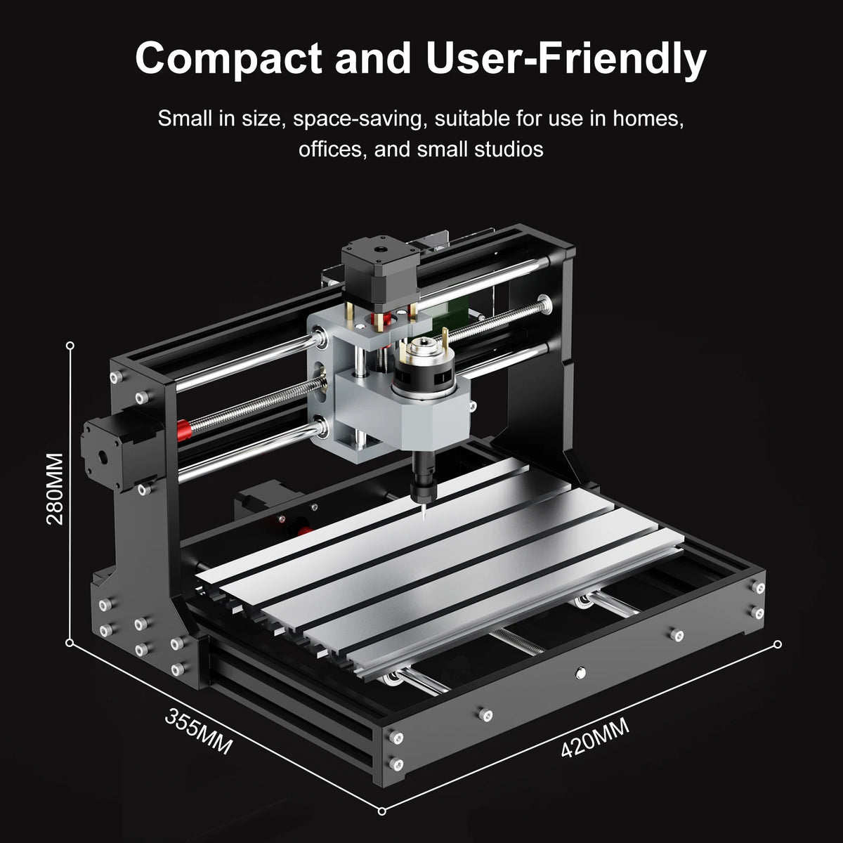 Twotrees TTC3018 CNC Engraver Machine GRBL Control Milling Router DIY Cutting 3-axis PCB PVC Mini Wood Engraving Machine