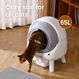 Self Cleaning Litter Box Orbitie Automatic Cat Litter Box Self Cleaning for Multiple Cats with App Control