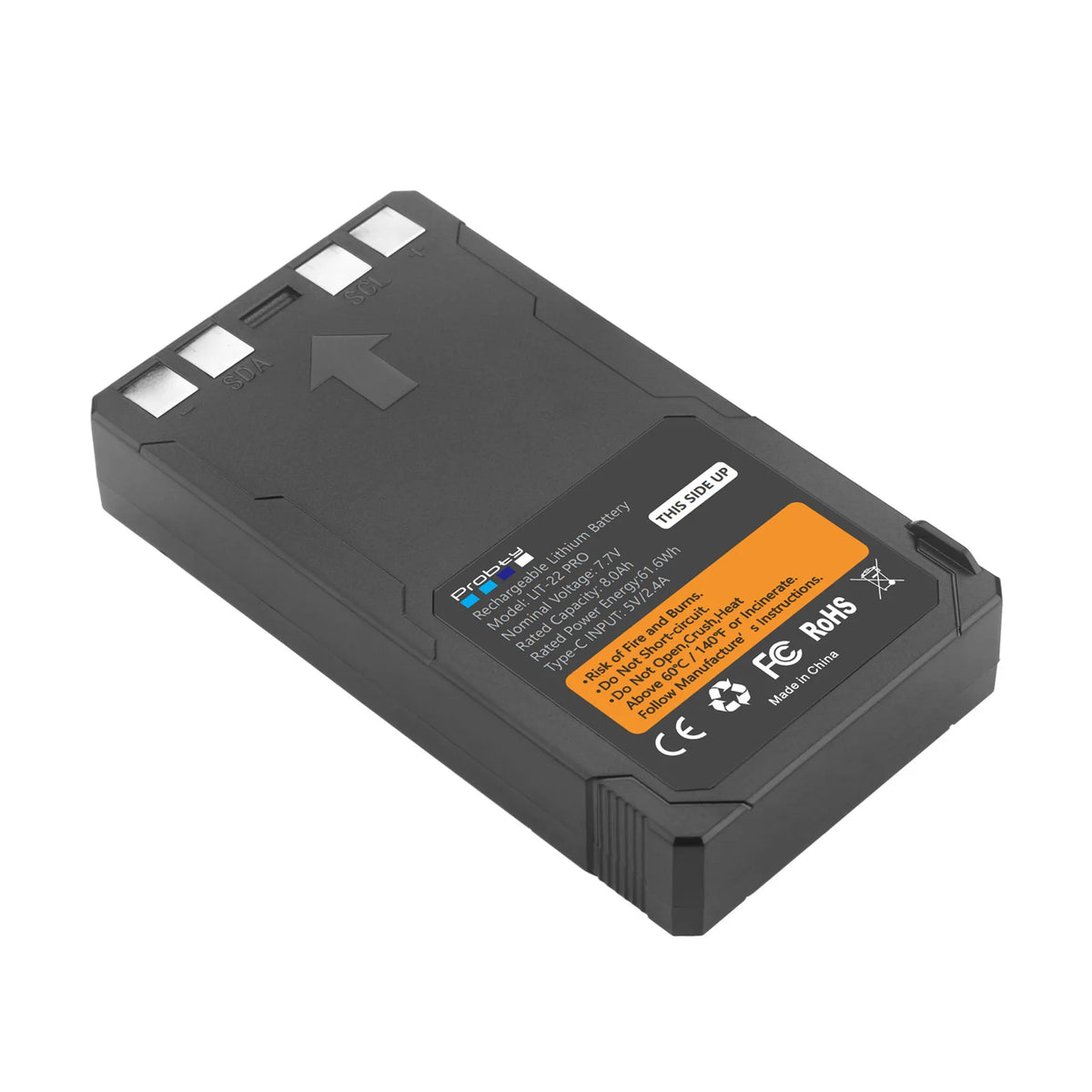 8.0Ah For SPYPOINT LIT-22 Battery for Cellular Trail Cameras for Flex Series (M, Dark, S-Dark, S, G36, Flex-Plus)