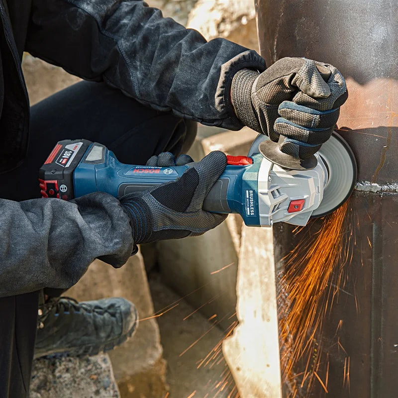 ‌Bosch GWS 18V-8 18V Cordless Li-ion Brushless Angle Grinder Sander Cutter Polisher Power Tool Grinding Cutting Polishing
