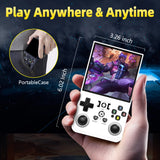 AISLPC R36MAX Handheld Game Console 4.0 Inch 64/128GB RK3326 Chip Retro Portable Video Game Player Open Source Pocket Console