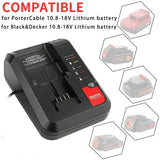PCC692L Li-Ion Battery Charger For Black Decker For Porter Cable for Stanley PCC690L FMC692L FMC690L FMC688 FMC686 LBXR20 LBXR20