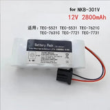 Genuine For NKB-301V TEC-7621C TEC-7631C 7700 TEC-5521 TEC-5531 Defibrillator Battery