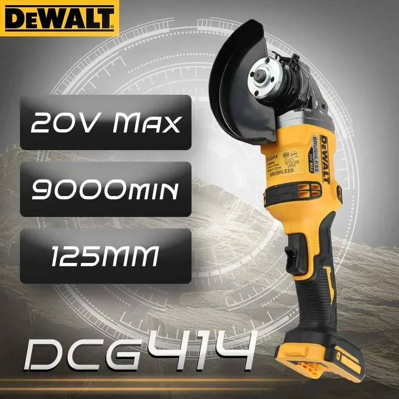 DeWalt handheld high-power lithium battery angle grinder, multi-functional industrial cutting/polishing/grinding machine
