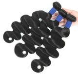 38 40 Inch Body Wave 3 4 Bundles Brazilian Remy Unprocessed Human Hair Wavy Doule Drawn Bundles Weave Extensions