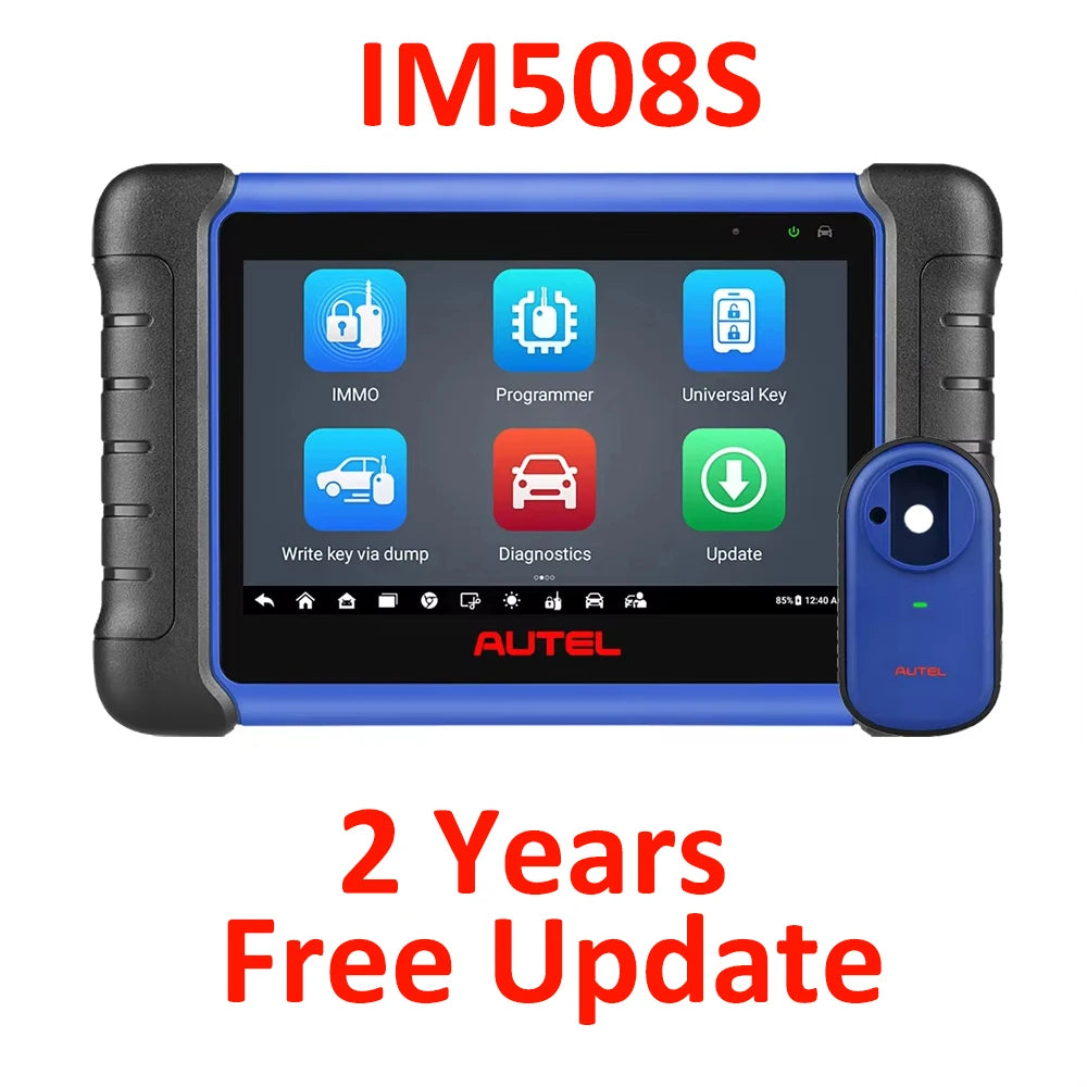 Autel MaxiIM IM508S Car Key Programming Tool OBD2 Scanner All-in-One IMMO Key Programmer Work with XP400 PRO PK IM508 KM100