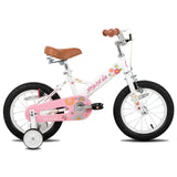 JOYSTAR Little Daisy Kids Bike for Girls Ages 2-7 Years, Bikes with Doll Bike Seat & Streamers,Bikes with Flag & Number Plate