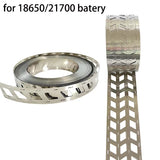 1kg 2P 3P 4P 5P 6P Misaligned Nickel Stript Nickel Plated Steel Stript for 18650/21700 Lithium Battery Welding 0.15mm Thickness