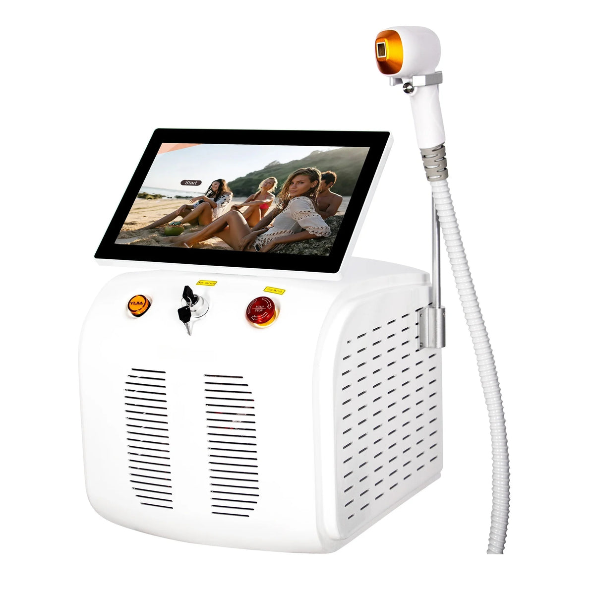 4000w High Power Diode Laser Hair Removal Cold Permanent Epilator Hair Removal Device Diode Laser Remove Hair Machine