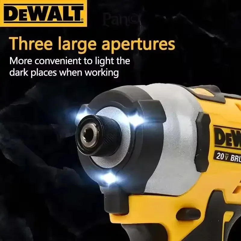 DEWALT DCF850 20V Impact Driver 205N.m Torque Forward/Reverse Switch for Screw Driving&Bolt Tightening in Construction&Workshop
