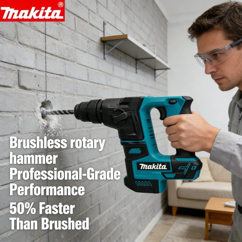 Makita HR140D Brushless Hammer Cordless Electric Hammer  Wireless Drills Makita 18v Power Tools without battery