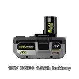 More Power for Less! Genuine RYOBI ONE+ 18V 4.0/6.0/8.0Ah Replaceable High-Capacity Battery – Enhanced Runtime for DIY Tools