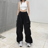 Ins Viral Korean Silky Palazzo Trousers, Spring Autumn Wrinkle Free All-Match Daily Office Casual Pants