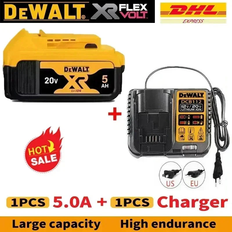 New 100% Original Dewalt 9.0Ah 20V/60V Power Tool Battery DCB206 DCB206 DCB205 DCB200 DCB203 For Dewalt power tool