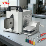 0.8-25mm² Pneumatic Tube Terminal Crimping Machine Insulated Terminal Cold Crimping Clamp Quadrilateral Crimping Machine
