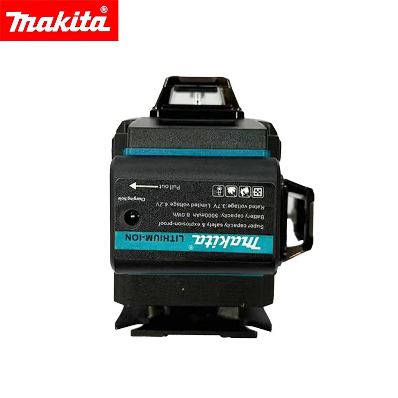 Makita 2026 Digital 360° X4 16-Line Outdoor Laser Level, Self-Levelling Vertical Cross Line Precision Measuring Tool